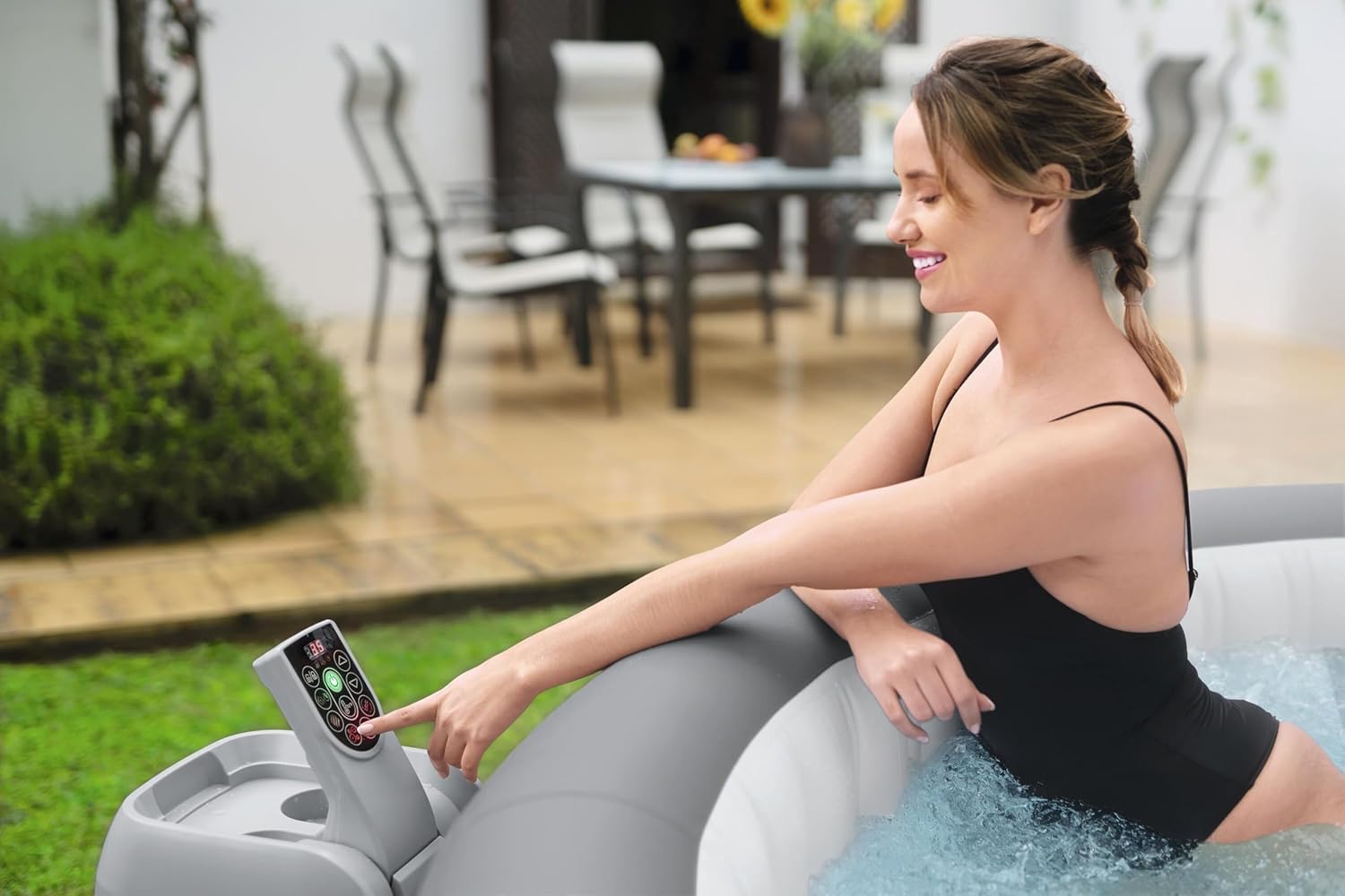 Bestway - LAY-Z-SPA Grenada - 236x71 cm - 6-8 personnes, Airjet