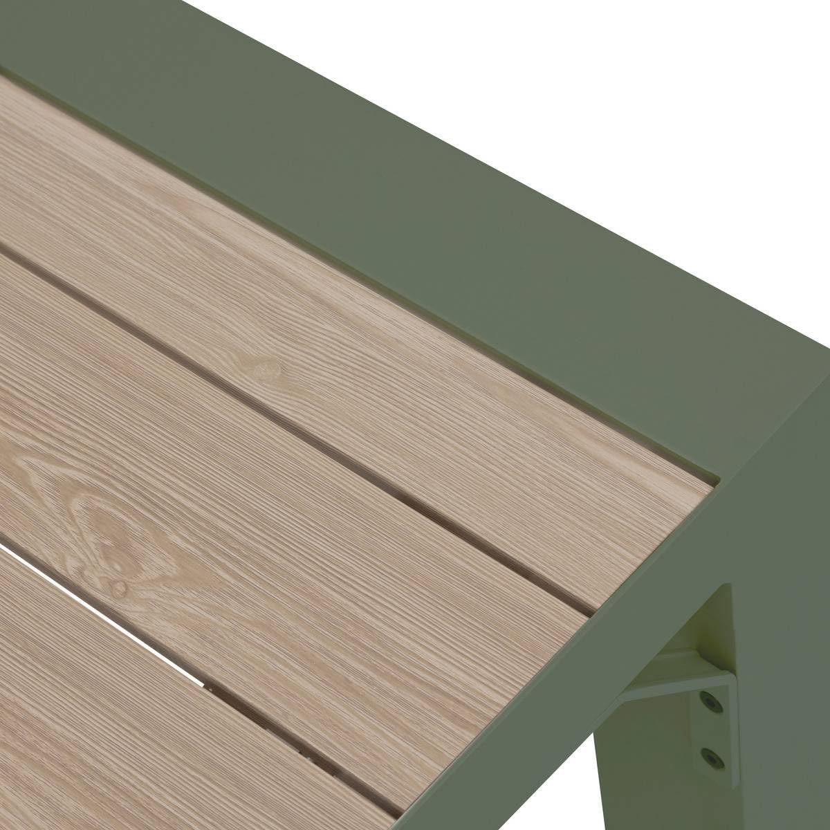 Hespéride - Evasion - table extensible 10 places - alu et effet bois