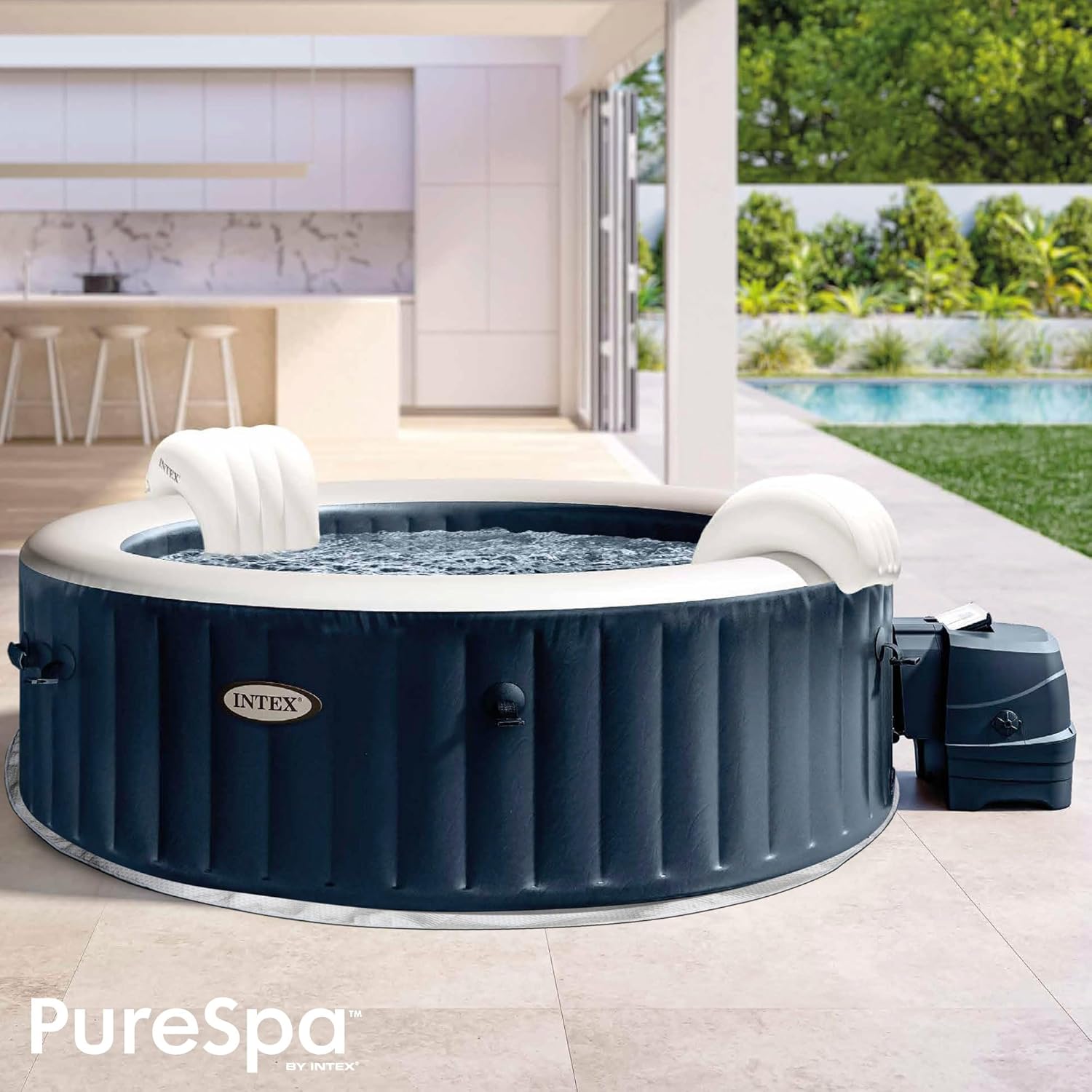 Intex Pure Spa Blue Navy 4 Places