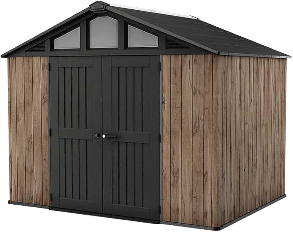 Abri de jardin en résine 7,7m² - 