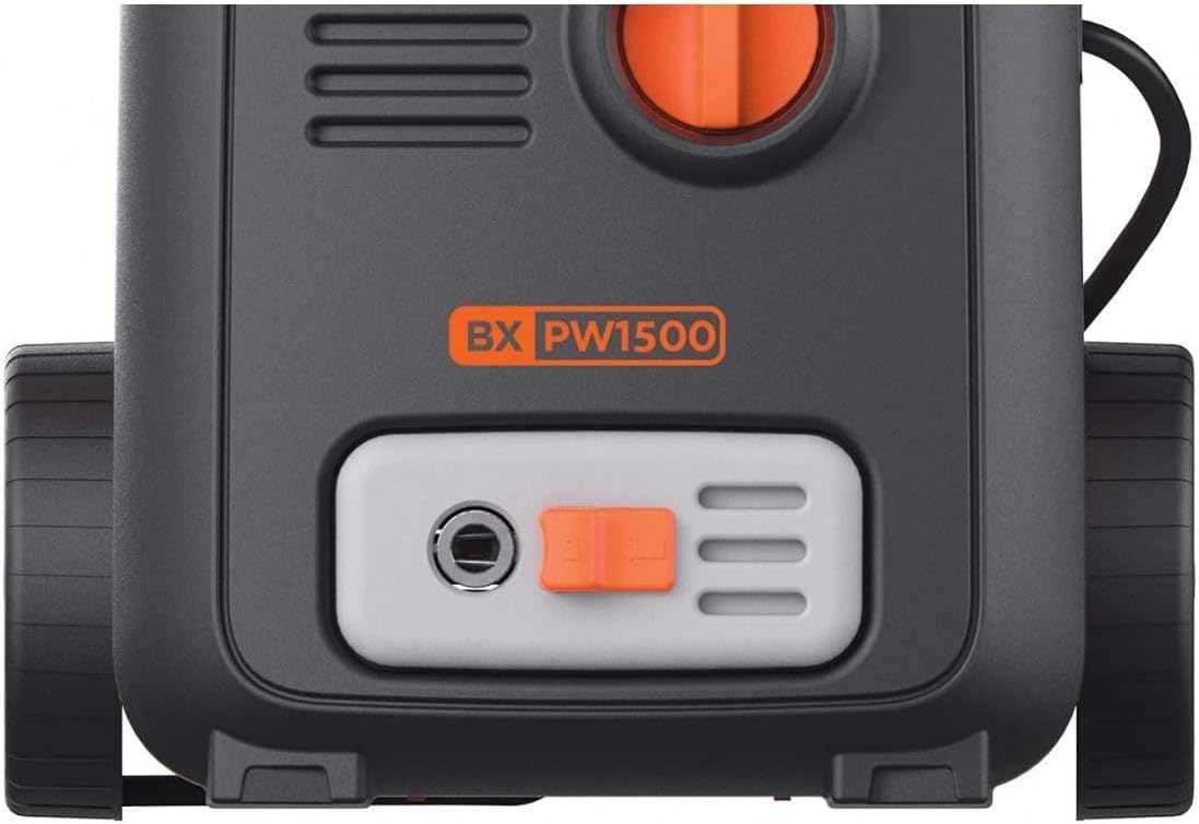 Black+Decker - nettoyeur haute pression - compact - 1500 W, 120 bar, 390 l/h - BXPW1500PE