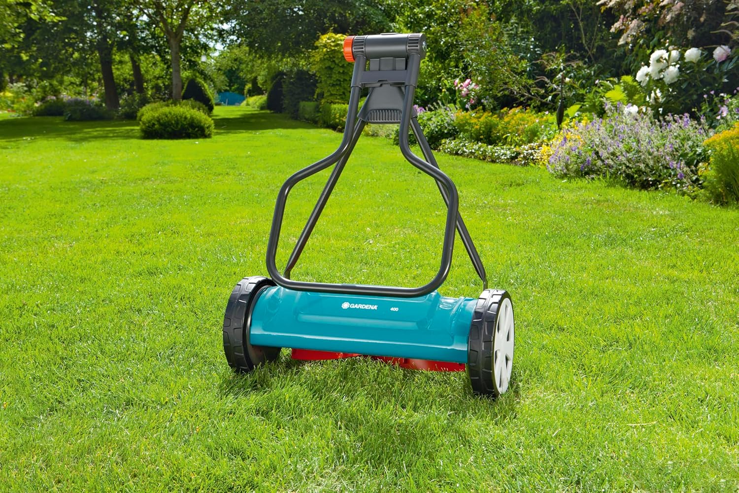 Gardena - 400 Classic - 40 cm - tondeuse hélicoïdale sans friction, 200 m², acier, 4018-20