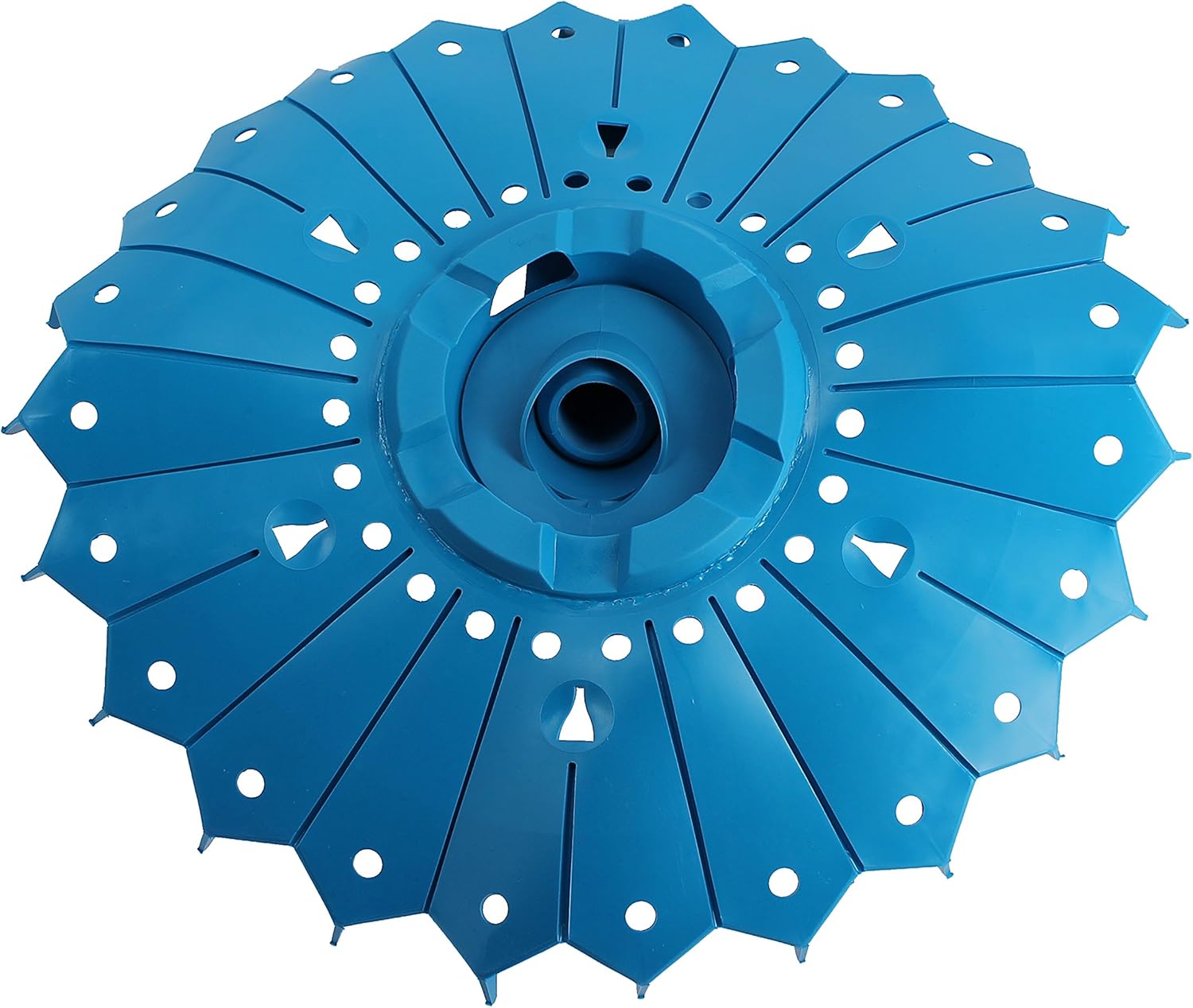 Zodiac Robot Nettoyeur de Piscine Hydraulique, Fond Seul, pour Piscines 8 x 4 m Maximum, Aspiration à Diaphragme, Kontiki 2, Bleu/Orange, W70478